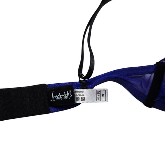 Frederick's of Hollywood Pushup Bra - Blue - Picture 6 of 6